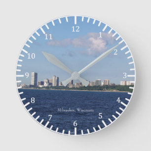 Milwaukee Skyline clock