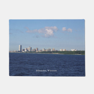 Milwaukee Skyline door mat