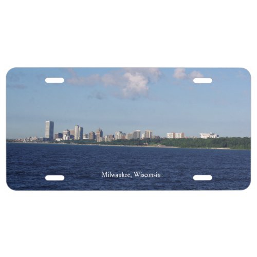 Milwaukee Skyline license plate
