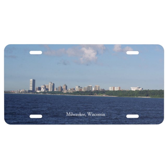 Milwaukee Skyline license plate (Front)
