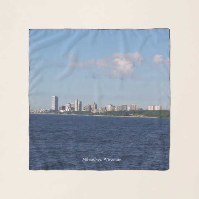 Milwaukee Skyline scarf (Front)