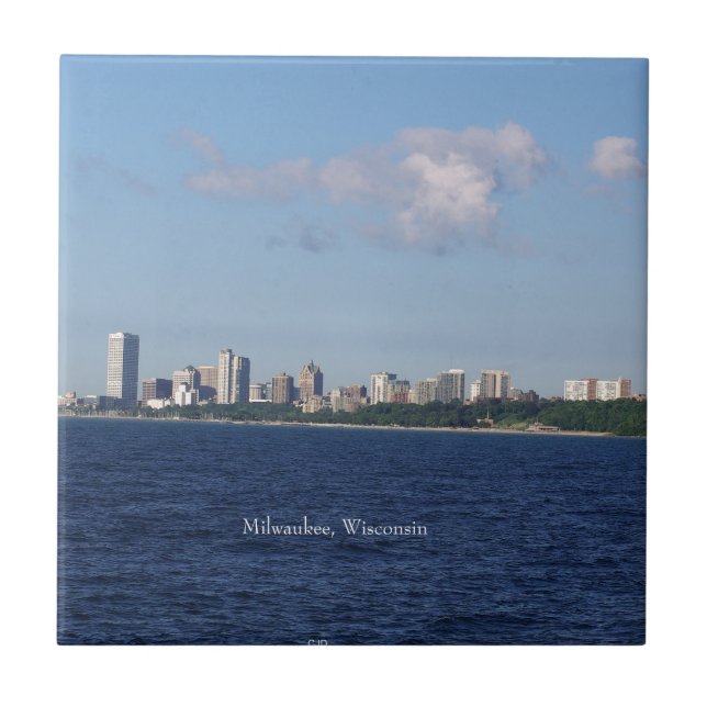 Milwaukee Skyline tile (Front)