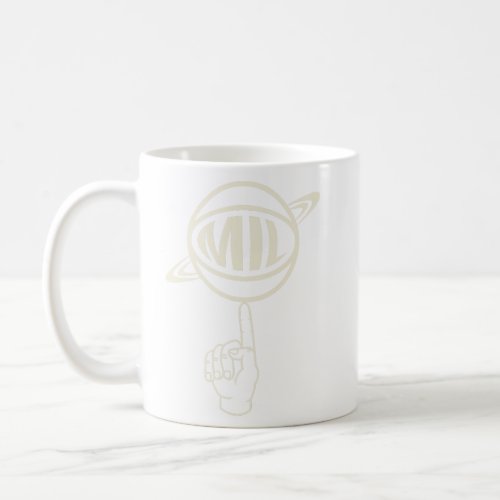 Milwaukee Spinning Ball Tan  Coffee Mug