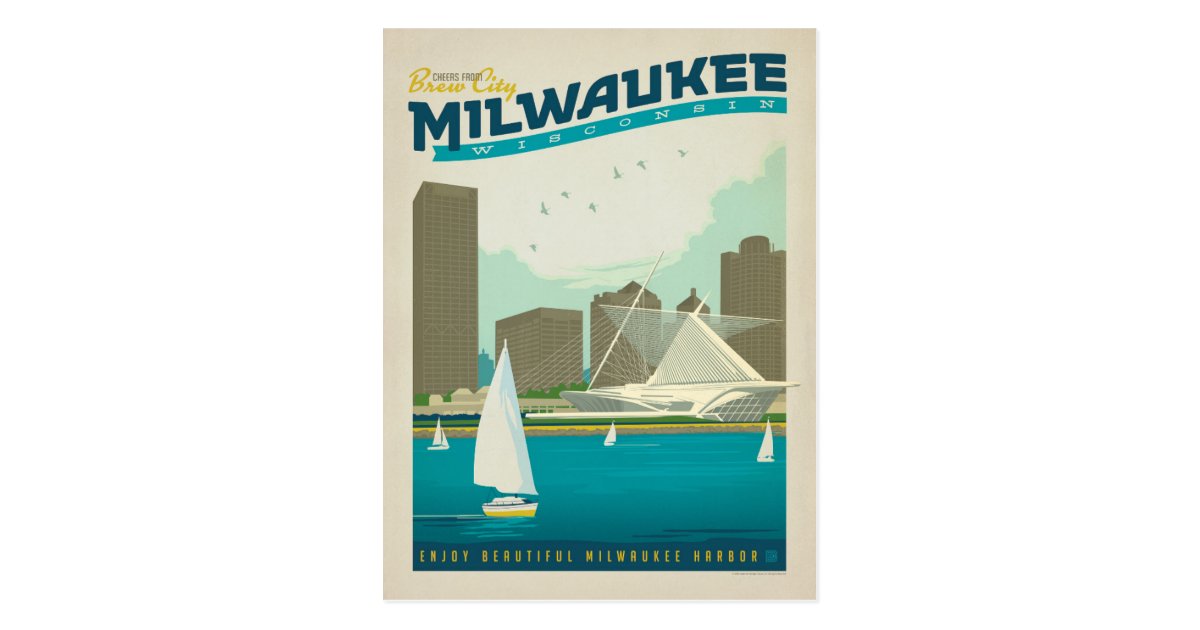 Milwaukee, WI Postcard