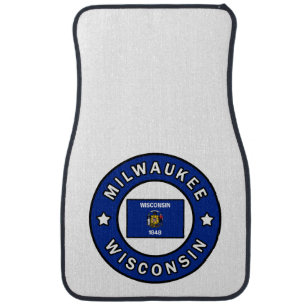 Milwaukee Wisconsin Car Floor Mat