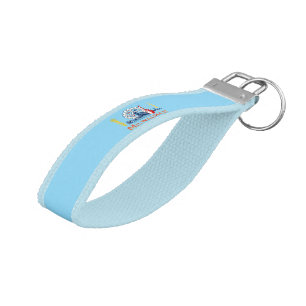Milwaukee (Wisconsin) City flag Wrist Keychain