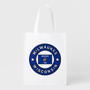 Milwaukee Wisconsin Grocery Bag