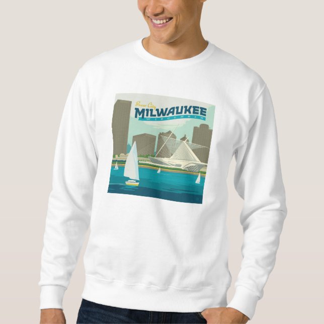 Milwaukee Wisconsin Harbor | Brew City Sweatshirt (Front)