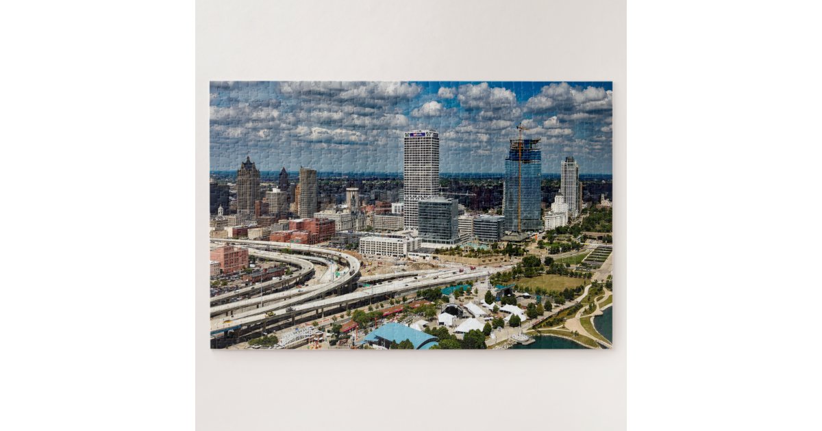 Milwaukee Wisconsin. Jigsaw Puzzle