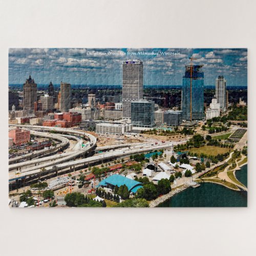 Milwaukee Wisconsin Jigsaw Puzzle
