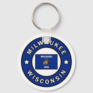 Milwaukee Wisconsin Keychain
