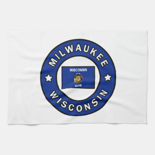 Milwaukee Wisconsin Kitchen Towel