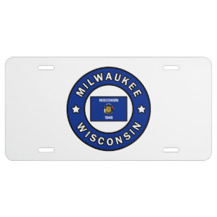 Milwaukee Wisconsin License Plate
