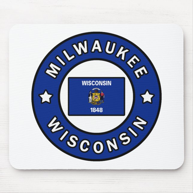 Milwaukee Wisconsin Mouse Pad (Front)