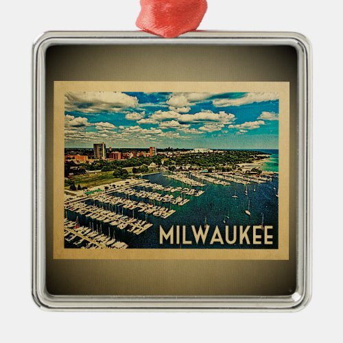 Milwaukee Wisconsin Ornament Vintage Travel