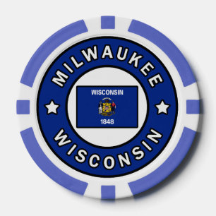 Milwaukee Wisconsin Poker Chips