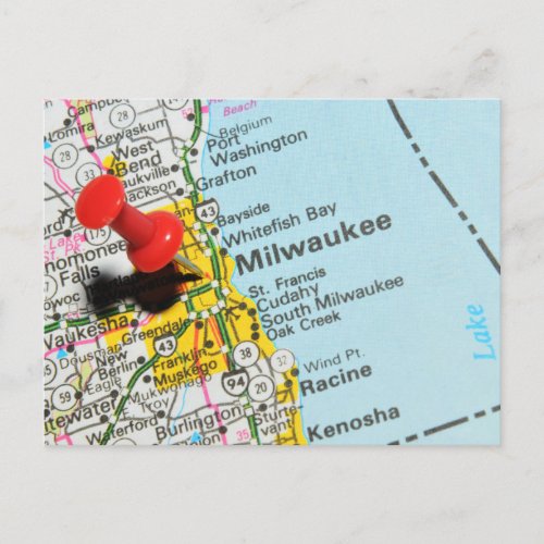 Milwaukee Wisconsin Postcard