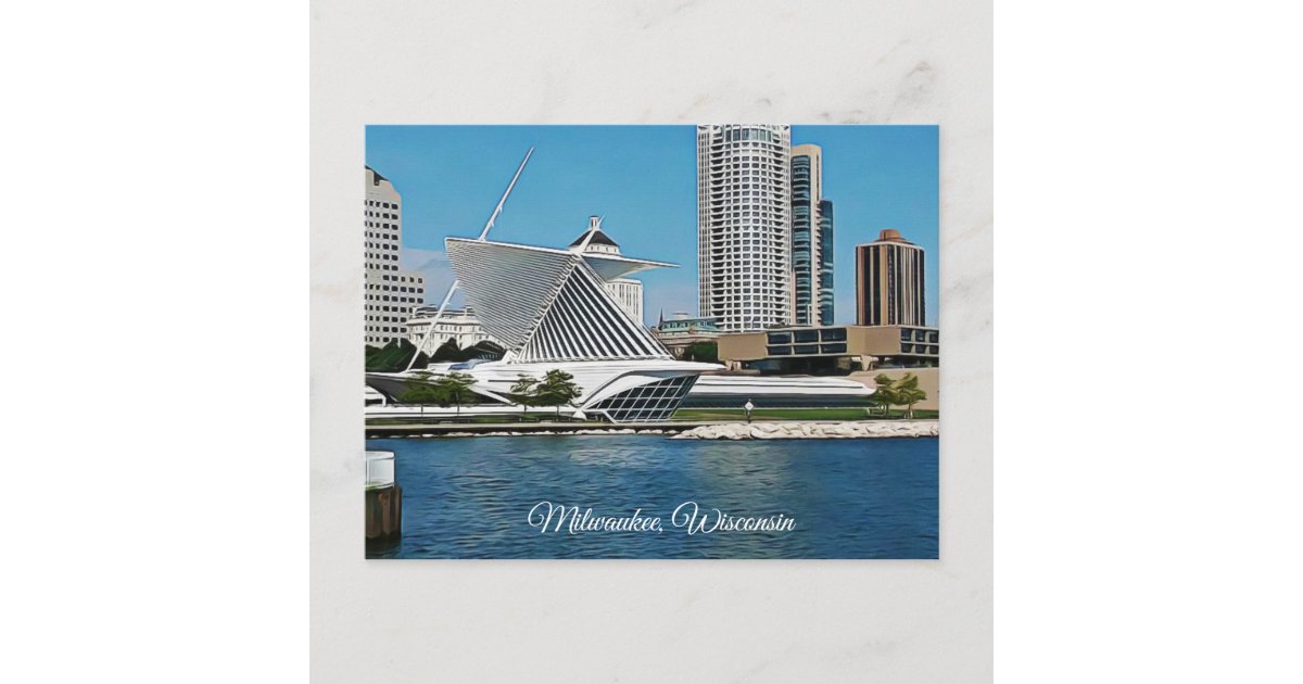 Milwaukee, Wisconsin Postcard Zazzle