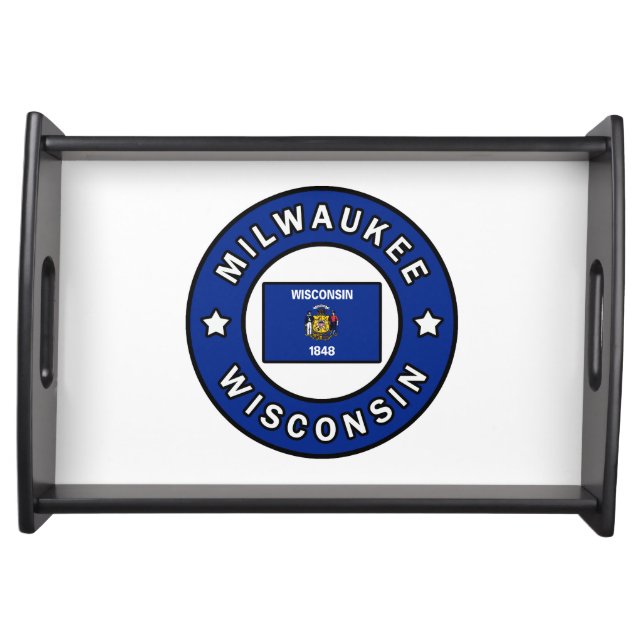 Milwaukee Wisconsin Serving Tray (Front)