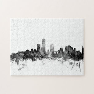 Milwaukee Wisconsin Skyline Jigsaw Puzzle