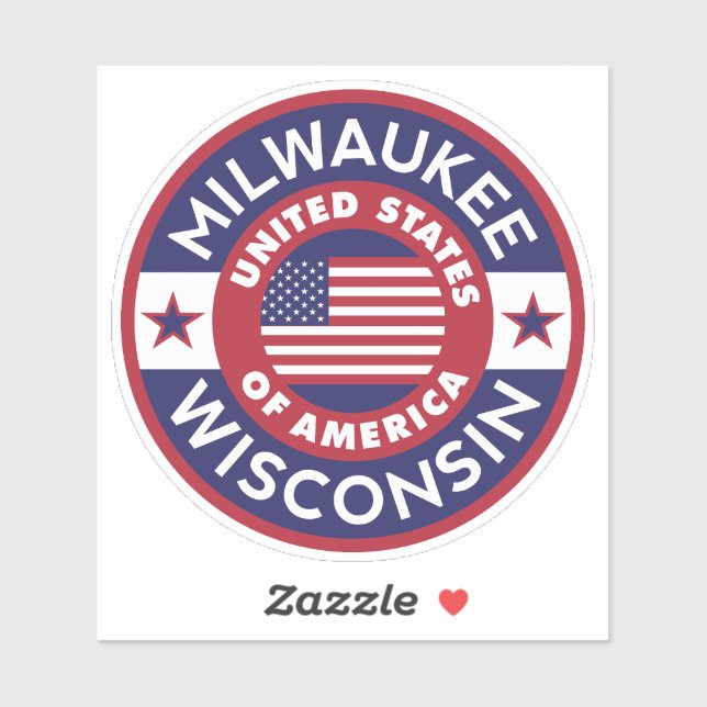 MILWAUKEE, Wisconsin Sticker (Sheet)
