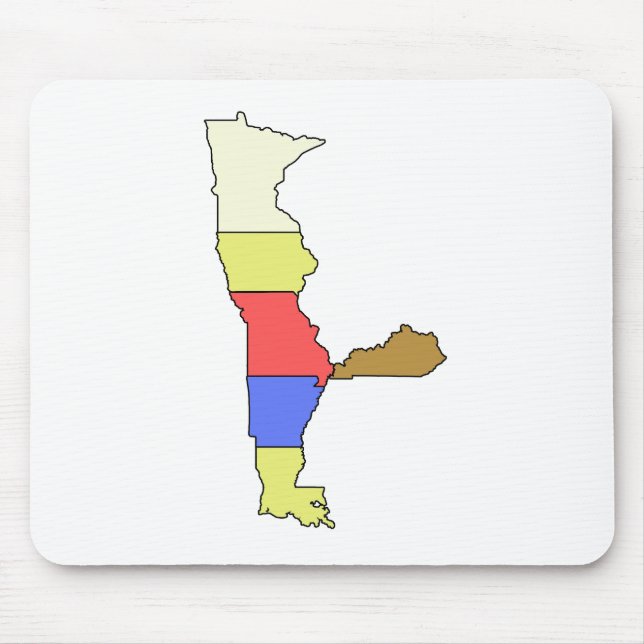 MIMAL the Elf, The Five State Chef Mouse Pad (Front)