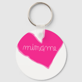 mimame pink keychain