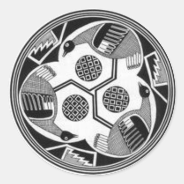 Mimbres Birds sticker (2) (Front)