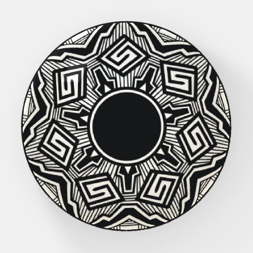 Mimbres pottery design paperweight