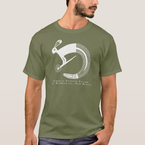 Mimbres Pottery Design T_Shirt