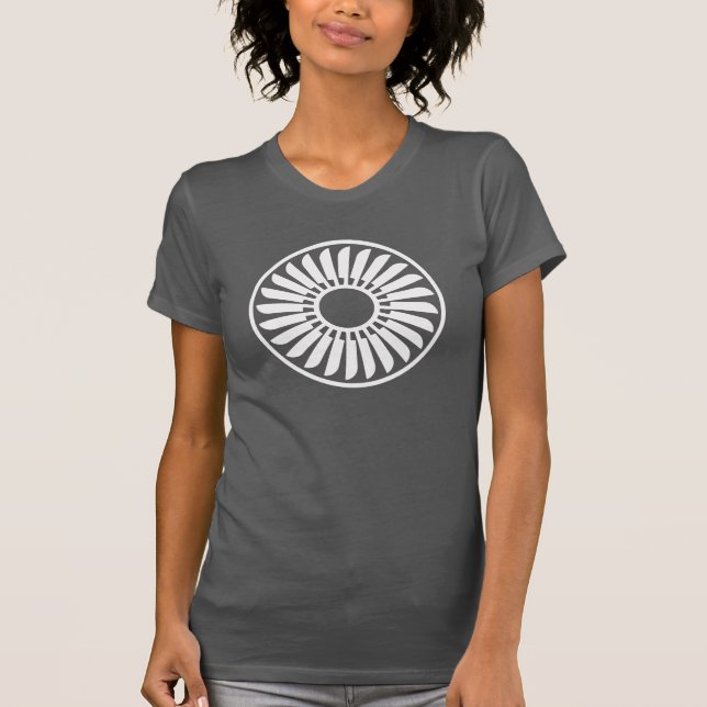 Mimbres Pottery Design T-Shirt (Front)