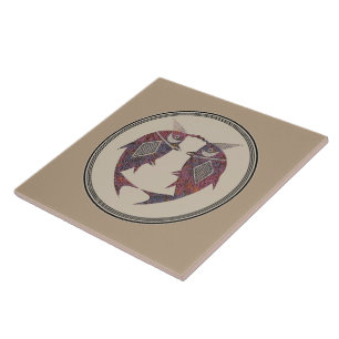 Mimbres Pottery Design Tile