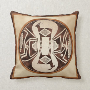 Mimbres Sheep Throw Pillow