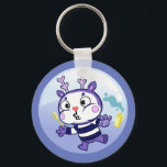 Mime in a Bubble Keychain<br><div class="desc">Doesn't everyone feel like a Mime in a bubble sometimes?</div>