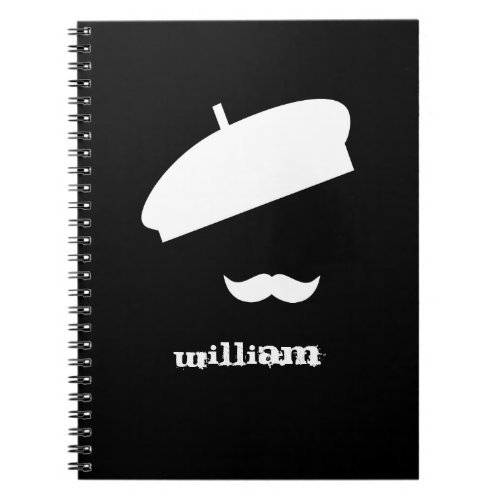 Mime Pantomime Personalized Notebook