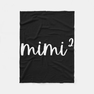 Mimi2 Mimi Squared Times Two Twins 2nd Power New S Fleece Blanket