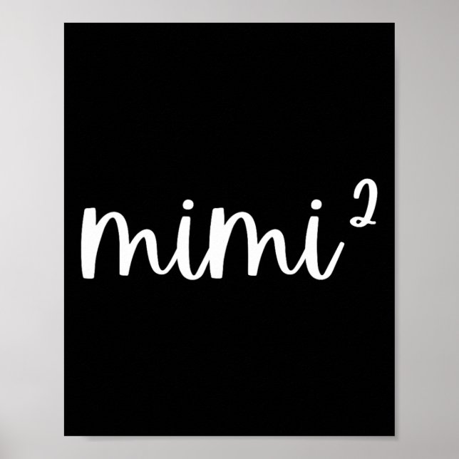 Mimi2 Mimi Squared Times Two Twins 2nd Power New S Poster (Front)