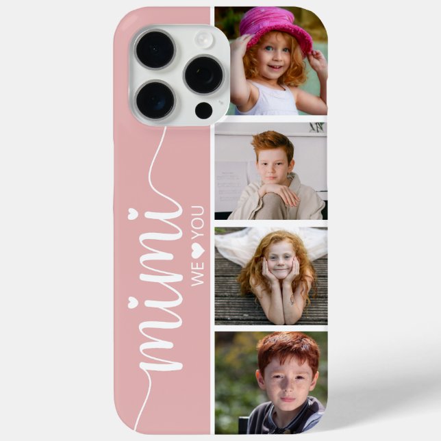 Mimi 4 Photo Case-Mate iPhone Case (Back)