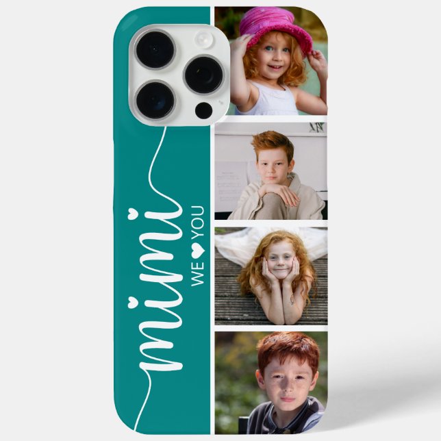 Mimi 4 Photo Case-Mate iPhone Case (Back)