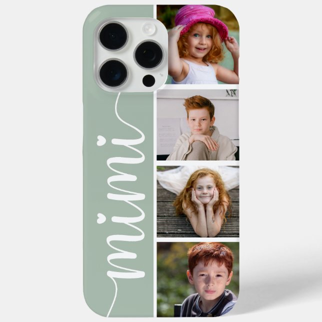 Mimi 4 Photo Case-Mate iPhone Case (Back)