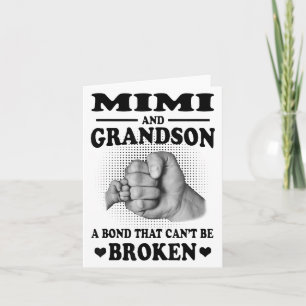Mimi And Grandson A Bond That Can't Be Broken Gift Card
