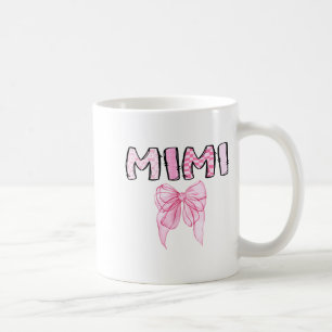 Mimi Birthday Girl Matching Coquette Nk Bow Coffee Mug
