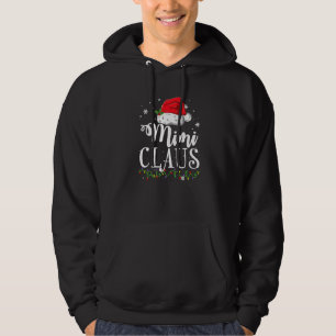 Mimi Claus Christmas Pajama Family Matching Xmas Hoodie