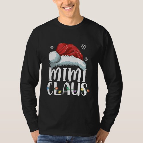 Mimi Claus Shirt Christmas Pajama Family Matching