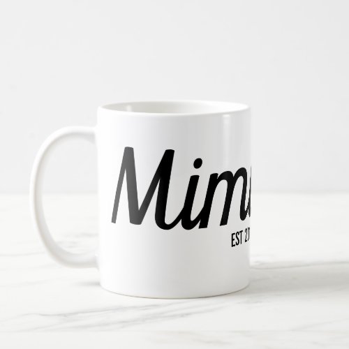 Mimi Custom New Grandma Mug