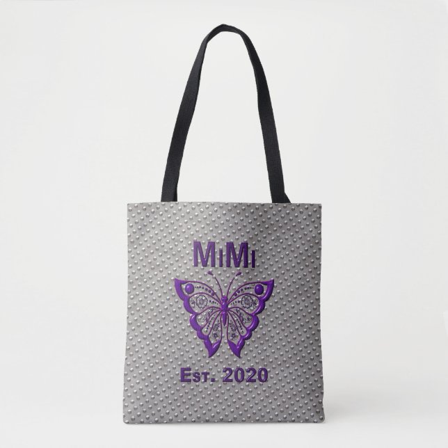 “Mimi Est. 2020” Tote Bag (Front)