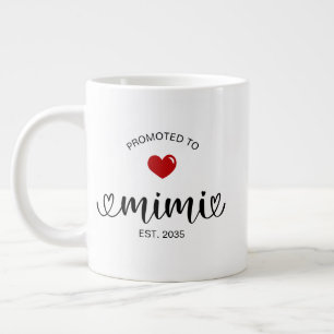 Mimi Established New Grandmother Gift Giant Coffee Mug