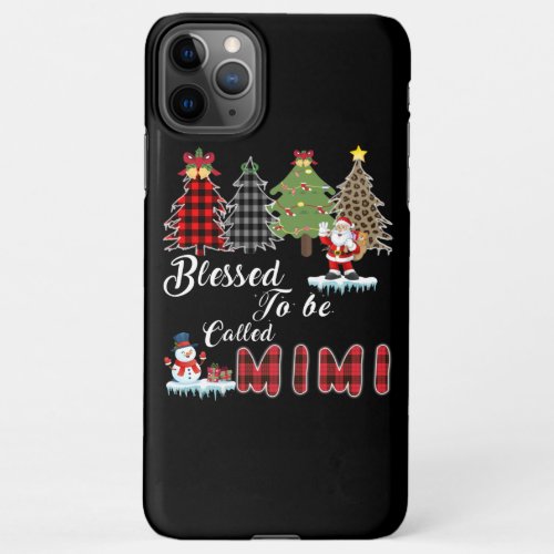 Mimi Gift  Blessed To Be Called Mimi iPhone 11Pro Max Case