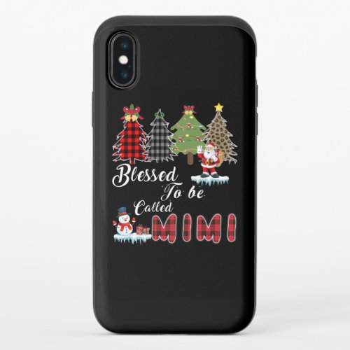 Mimi Gift  Blessed To Be Called Mimi iPhone X Slider Case