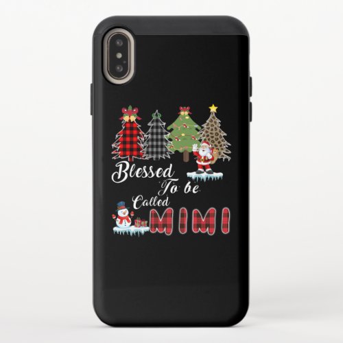 Mimi Gift  Blessed To Be Called Mimi iPhone XS Max Slider Case